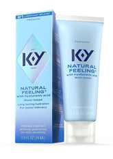 K-Y Natural Feeling W/ Hyaluronic - 2.5oz